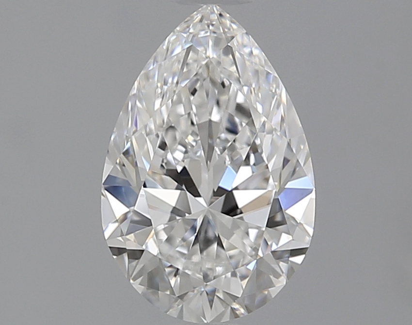 1.00 Carat F VVS2 梨形 - Pear None 天然鑽石 GIA6475770799