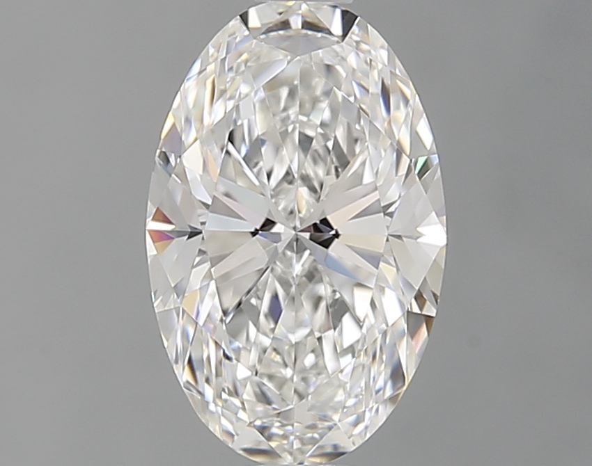 1.05 Carat G VVS2 Oval Faint Natural Diamond GIA7502790534